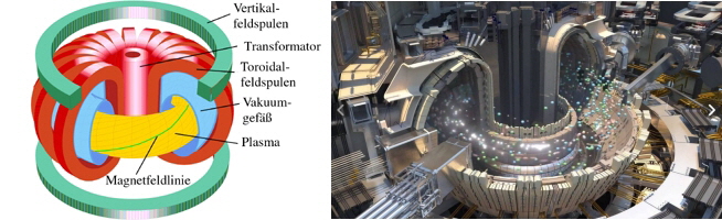 Tokamak Schema ITER