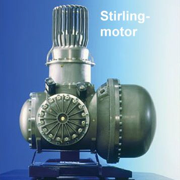 Stirlingmotor, Quelle: Bildschirmphoto