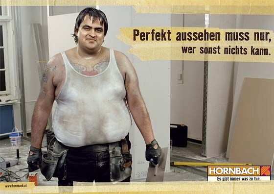 Werbung Baumarkt,  Quelle: Hornbach