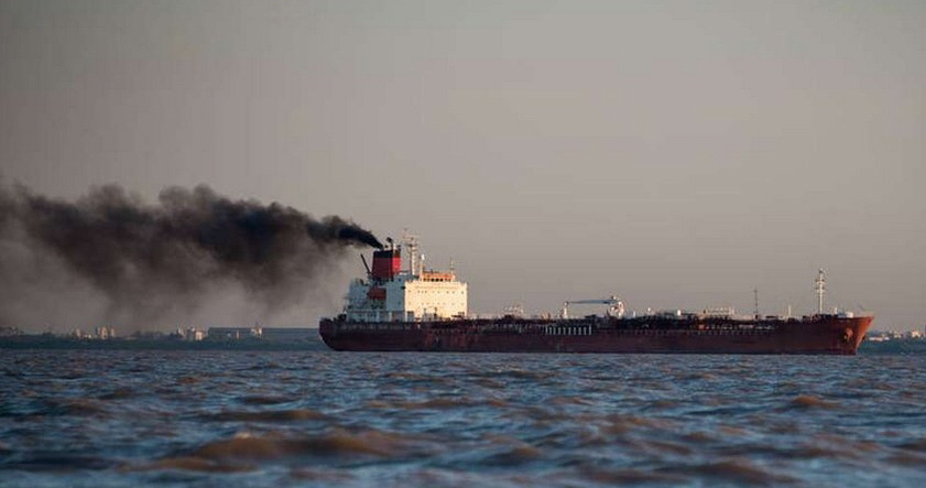 Smoking supply ship,  Source: Screenshoot